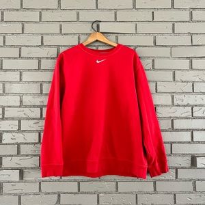 Nike center swoosh crew neck